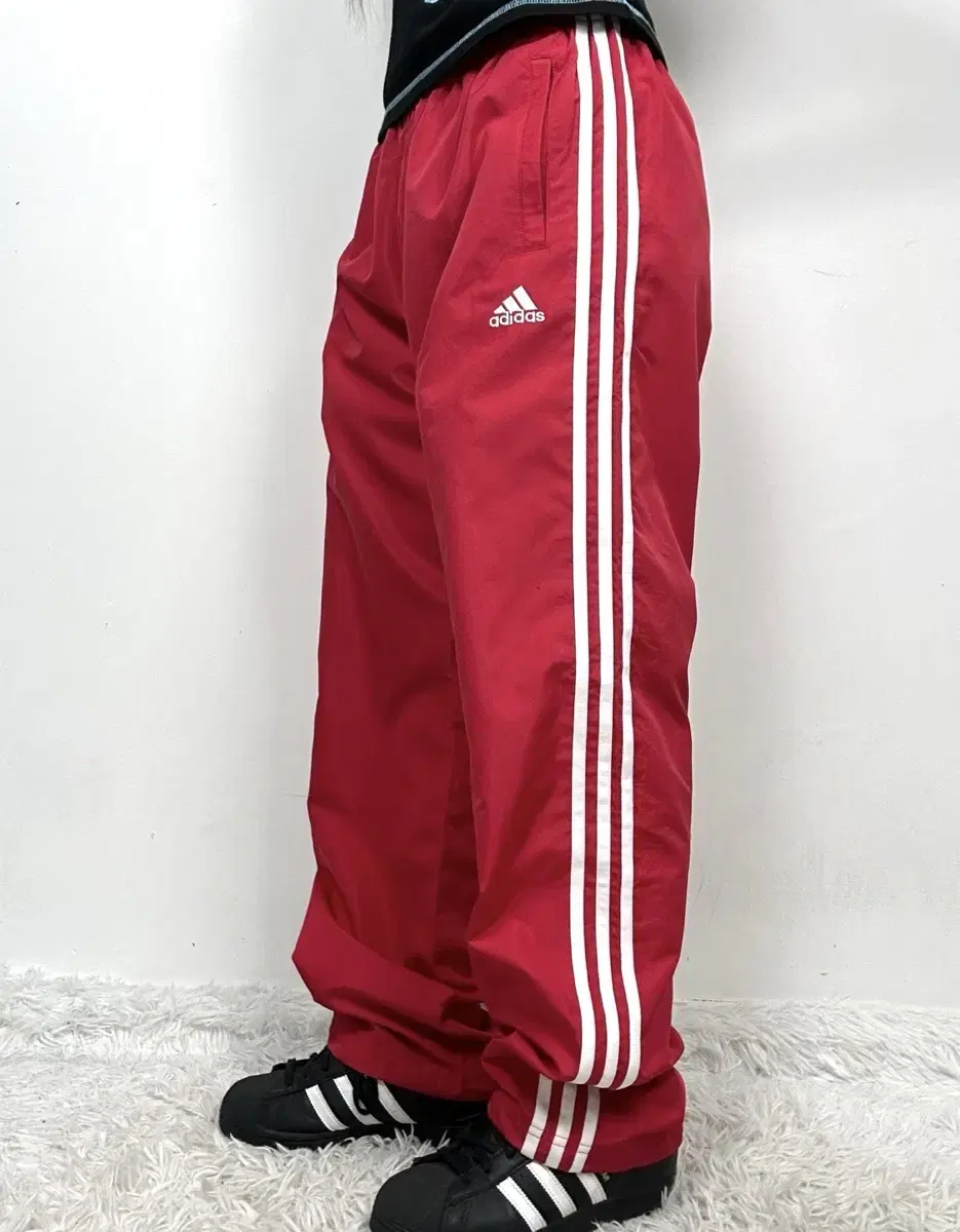 2000s Adidas 아디다스 3스트립 우븐 팬츠